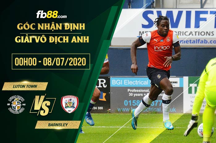 fb88-soi kèo Luton Town vs Barnsley