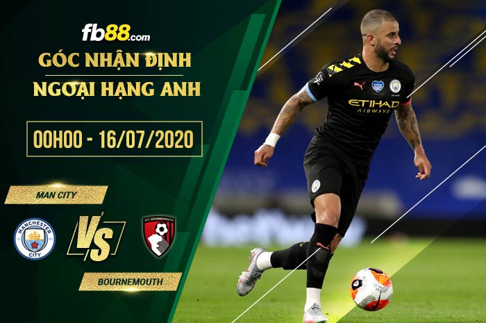 fb88-soi kèo Manchester City vs Bournemouth AFC