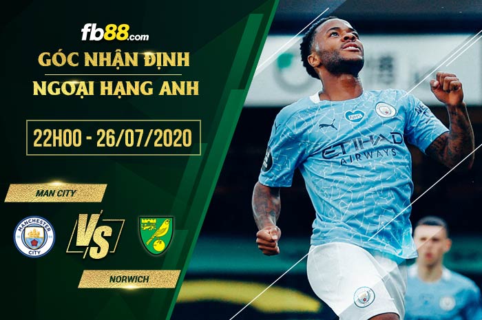 fb88-soi kèo Manchester City vs Norwich City