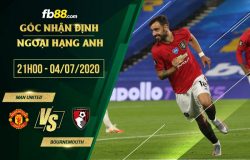 fb88-soi kèo Manchester United vs Bournemouth AFC