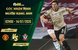 fb88-soi kèo Manchester United vs Southampton