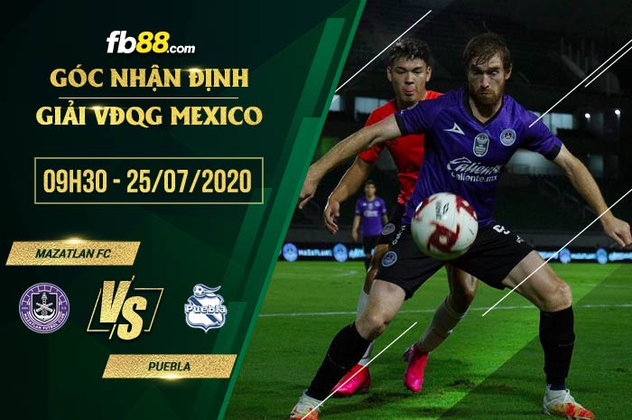 fb88-soi kèo Mazatlan FC vs Puebla