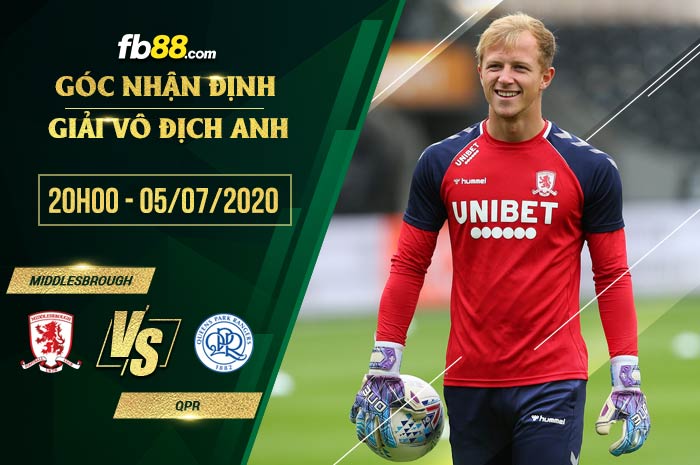 fb88-soi kèo Middlesbrough vs Queens Park Rangers