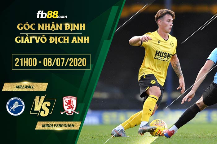 fb88-soi kèo Millwall vs Middlesbrough