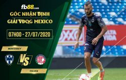fb88-soi kèo Monterrey vs Toluca