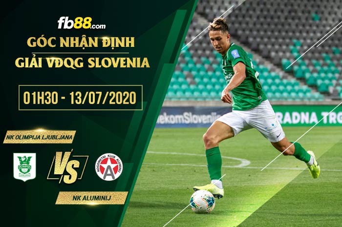 fb88-soi kèo NK Olimpija Ljubljana vs NK Aluminij
