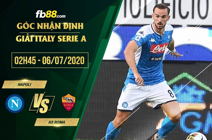 fb88-soi kèo Napoli vs AS Roma