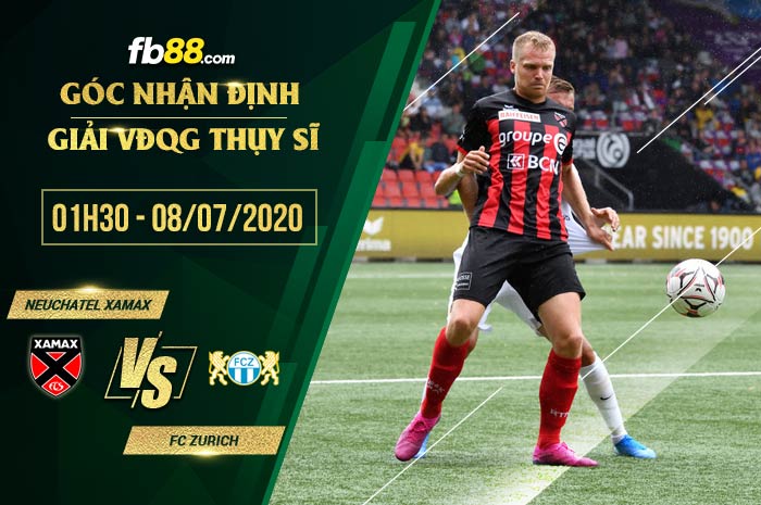 fb88-soi kèo Neuchatel Xamax vs FC Zurich