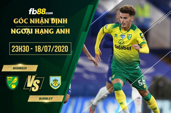 fb88-soi kèo Norwich City vs Burnley