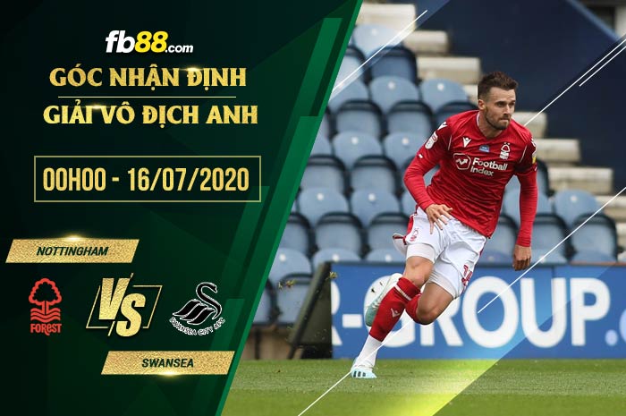 fb88-soi kèo Nottingham Forest vs Swansea City