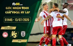 fb88-soi kèo Olympiakos Piraeus vs PAOK Saloniki