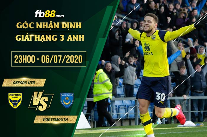fb88-soi kèo Oxford United vs Portsmouth