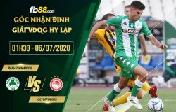 fb88-soi kèo Panathinaikos vs Olympiakos Piraeus