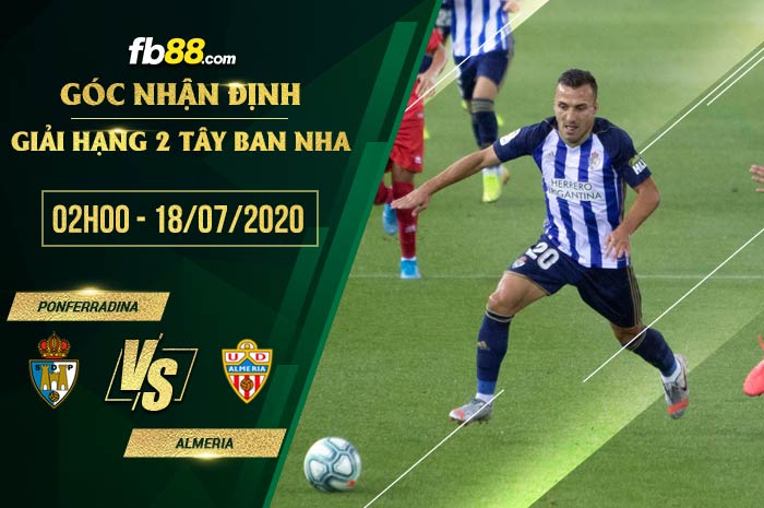 fb88-soi kèo Ponferradina vs Almeria