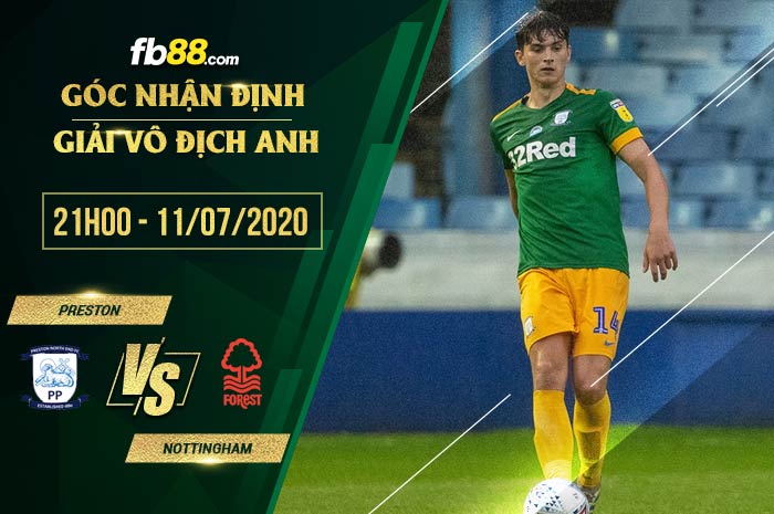 fb88-soi kèo Preston North End vs Nottingham Forest