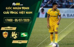 fb88-soi kèo Quang Nam vs Song Lam Nghe An
