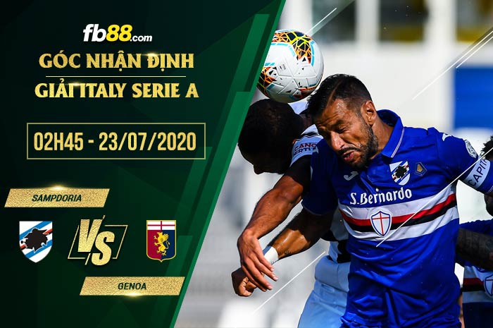 fb88-soi kèo Sampdoria vs Genoa