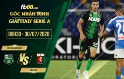 fb88-soi kèo Sassuolo vs Genoa