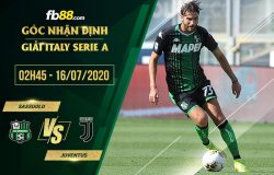 fb88-soi kèo Sassuolo vs Juventus