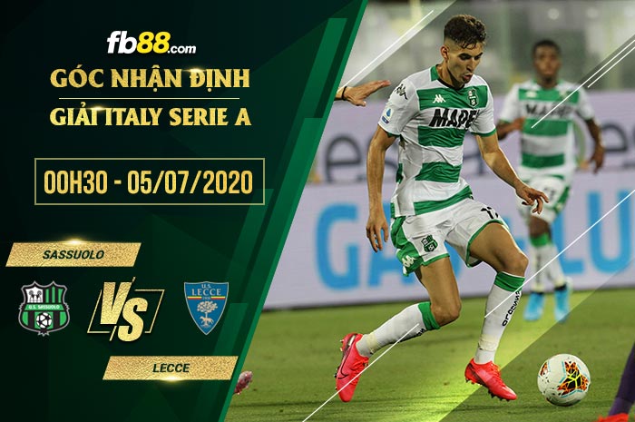 fb88-soi kèo Sassuolo vs Lecce