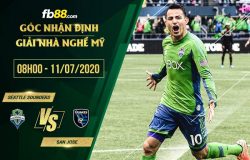 fb88-soi kèo Seattle Sounders vs San Jose Earthquakes