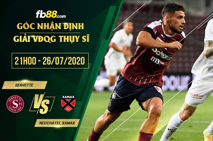fb88-soi kèo Servette vs Neuchatel Xamax