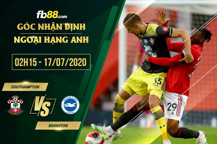 fb88-soi kèo Southampton vs Brighton Hove Albion
