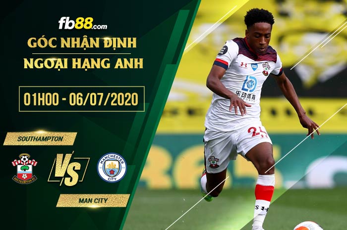 fb88-soi kèo Southampton vs Manchester City