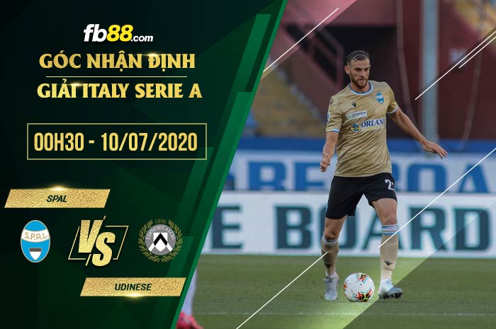 fb88-soi kèo Spal vs Udinese