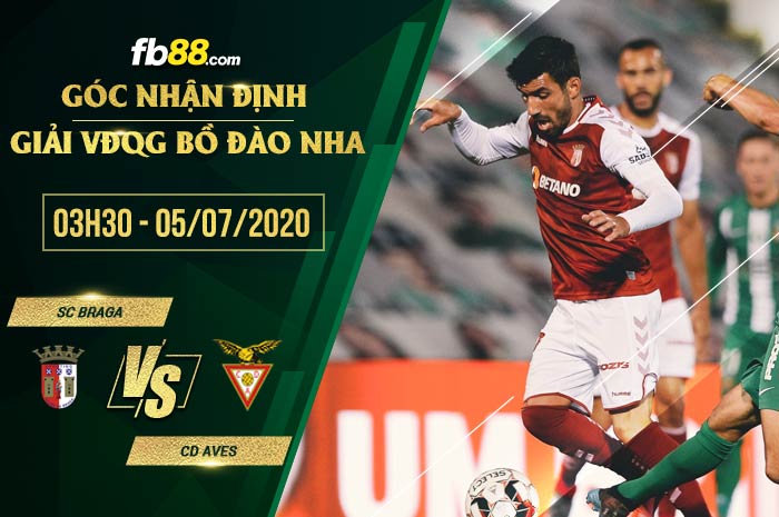 fb88-soi kèo Sporting Braga vs Aves