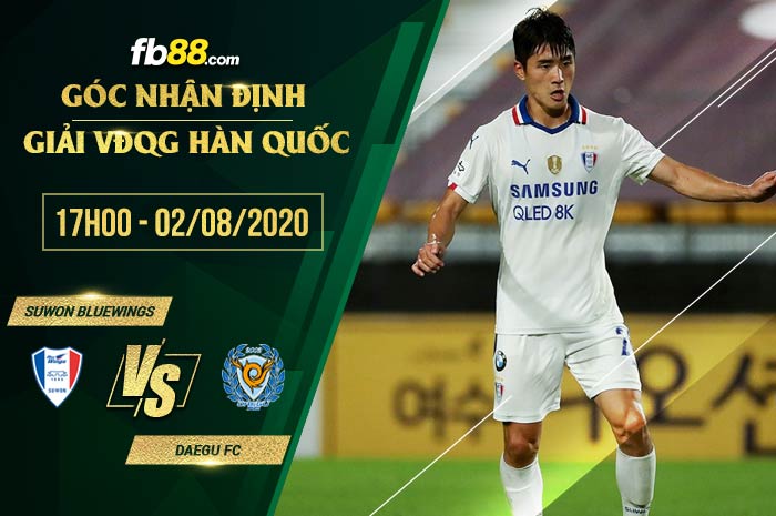 fb88-soi kèo Suwon Bluewings vs Daegu