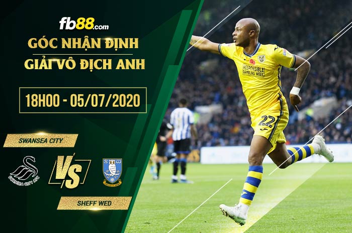 fb88-soi kèo Swansea City vs Sheffield Wednesday