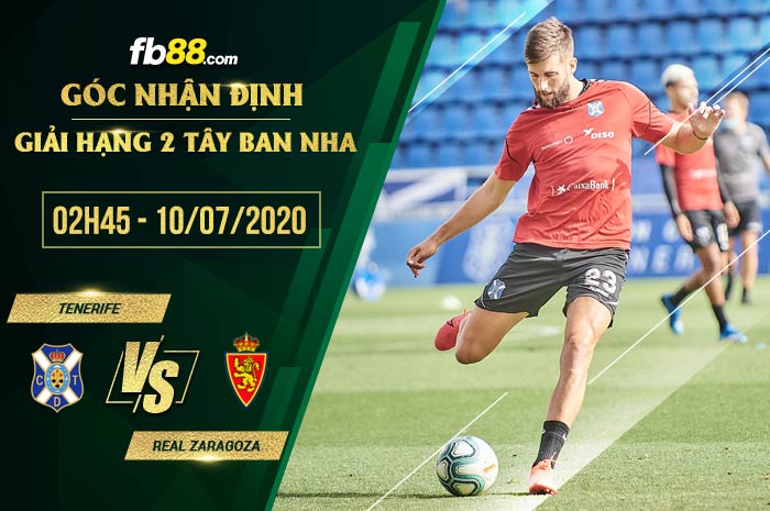 fb88-soi kèo Tenerife vs Real Zaragoza