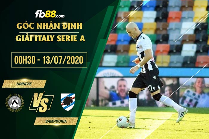 fb88-soi kèo Udinese vs Sampdoria