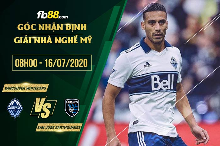 fb88-soi kèo Vancouver Whitecaps vs San Jose Earthquakes