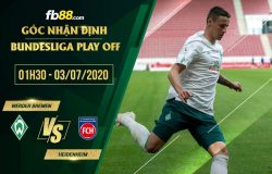 fb88-soi kèo Werder Bremen vs Heidenheimer