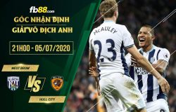 fb88-soi kèo West Bromwich vs Hull City