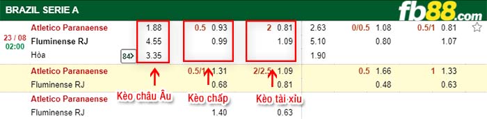 fb88-kèo chấp Atletico Paranaense vs Fluminense RJ