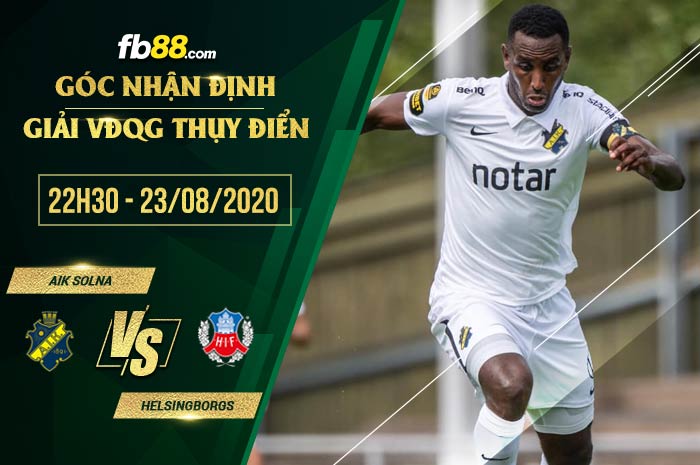 fb88-soi kèo AIK Solna vs Helsingborg