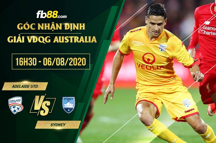 fb88-soi kèo Adelaide United vs Sydney FC