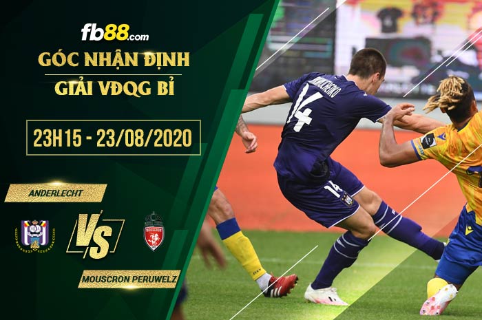 fb88-soi kèo Anderlecht vs Mouscron Peruwelz