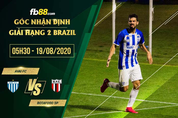 fb88-soi kèo Avai FC SC vs Botafogo SP