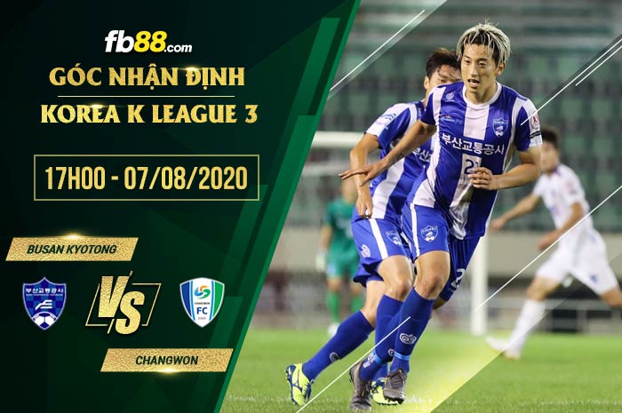 fb88-soi kèo Busan Kyotong vs Changwon