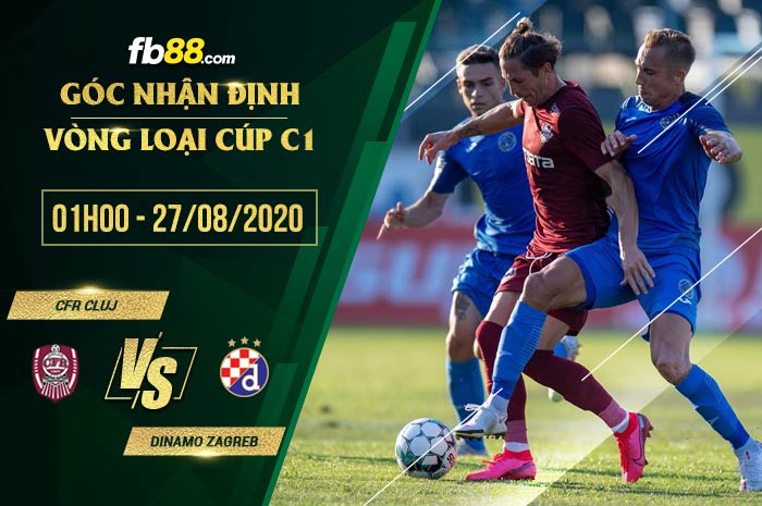 fb88-soi kèo CFR Cluj vs Dinamo Zagreb