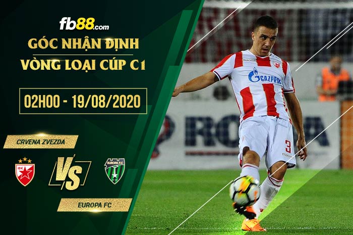 fb88-soi kèo Crvena Zvezda vs Europa FC