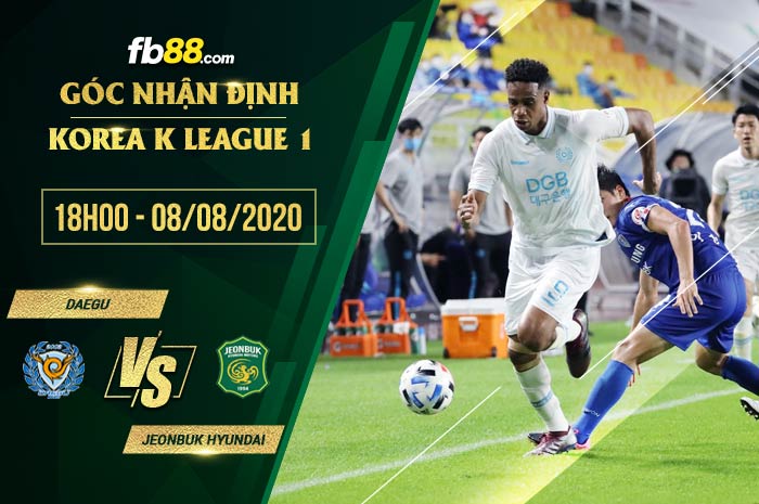 fb88-soi kèo Daegu FC vs Jeonbuk Hyundai Motors