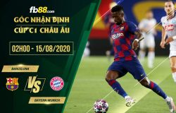 fb88-soi kèo Barcelona vs Bayern Munchen