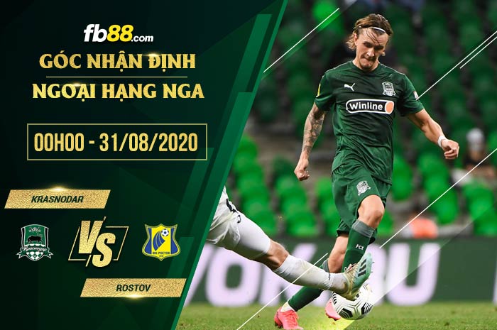 fb88-soi kèo FC Krasnodar vs Rostov FK