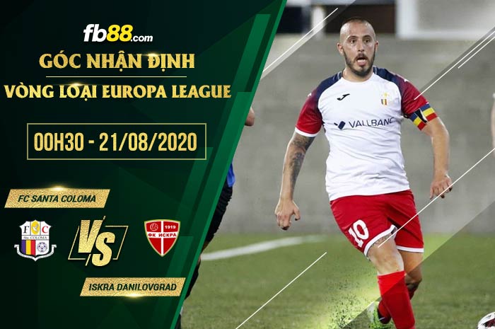 fb88-soi kèo FC Santa Coloma vs FK Iskra Danilovgrad