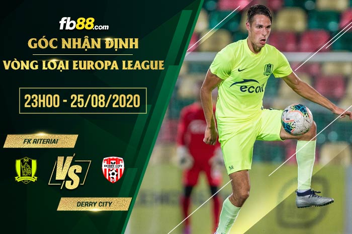 fb88-soi kèo FK Riteriai vs Derry City